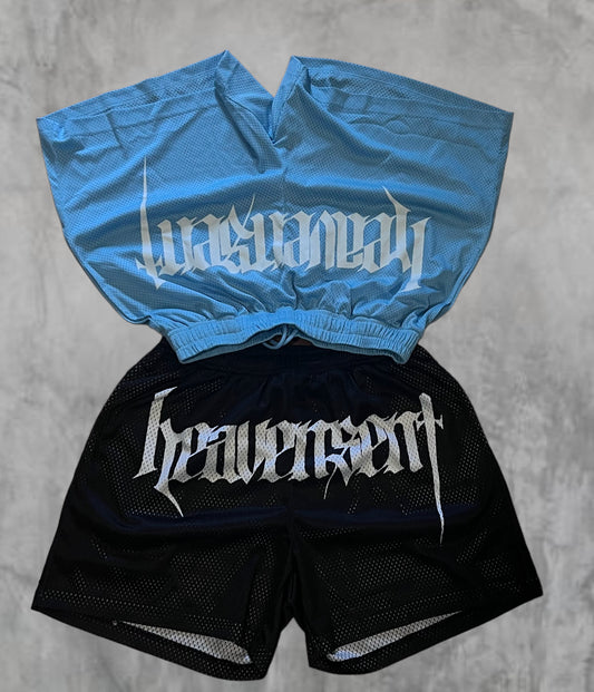 heavensent mesh shorts